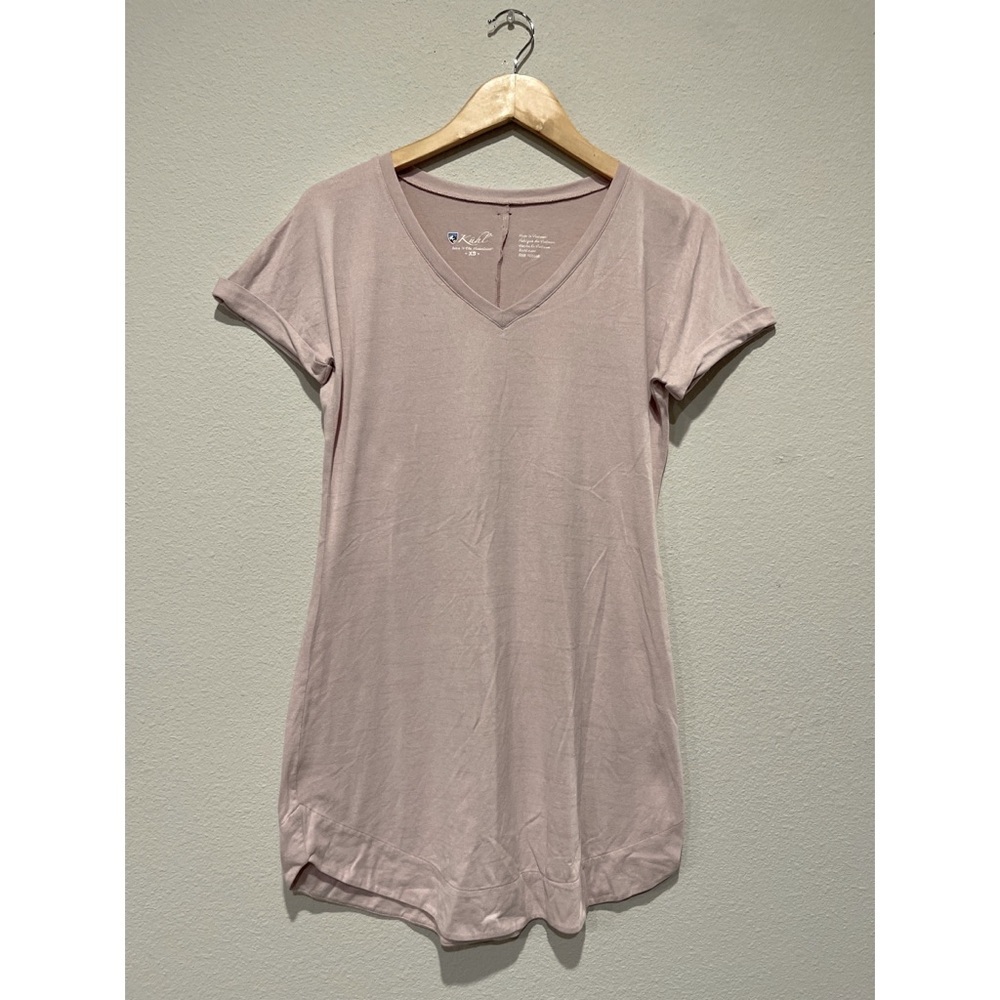 KUHL| Pink V Neck Athletic Top|XS